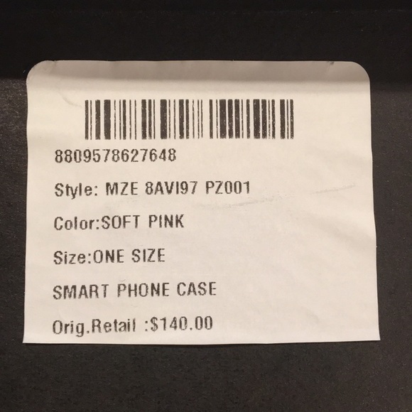 🐰MCM🐰Pink Rabbit/Carrot🥕print iphone X/XS case - Picture 8 of 8